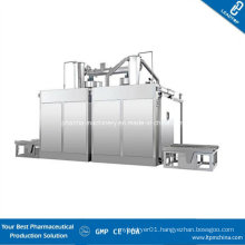 Automatic Bin Washing Station with Double Chamber Meet GMP Standard